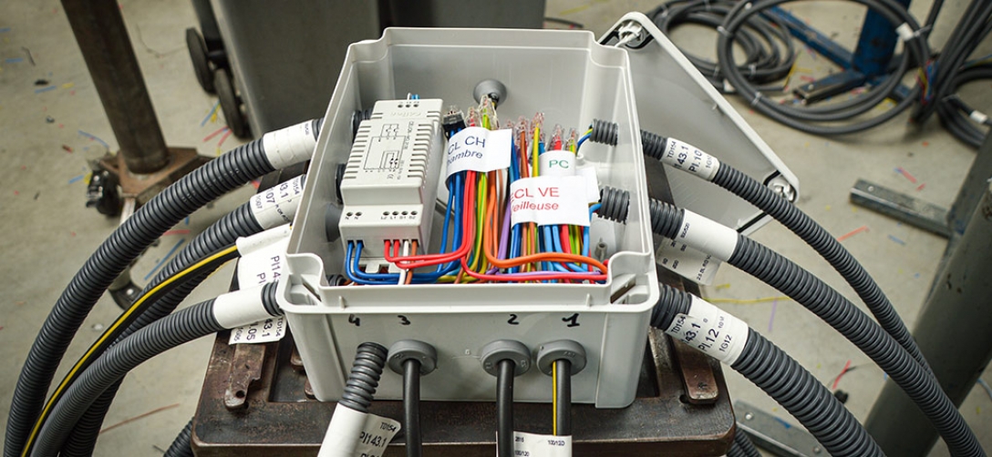 tableau electrique pre cable construction tertiaire